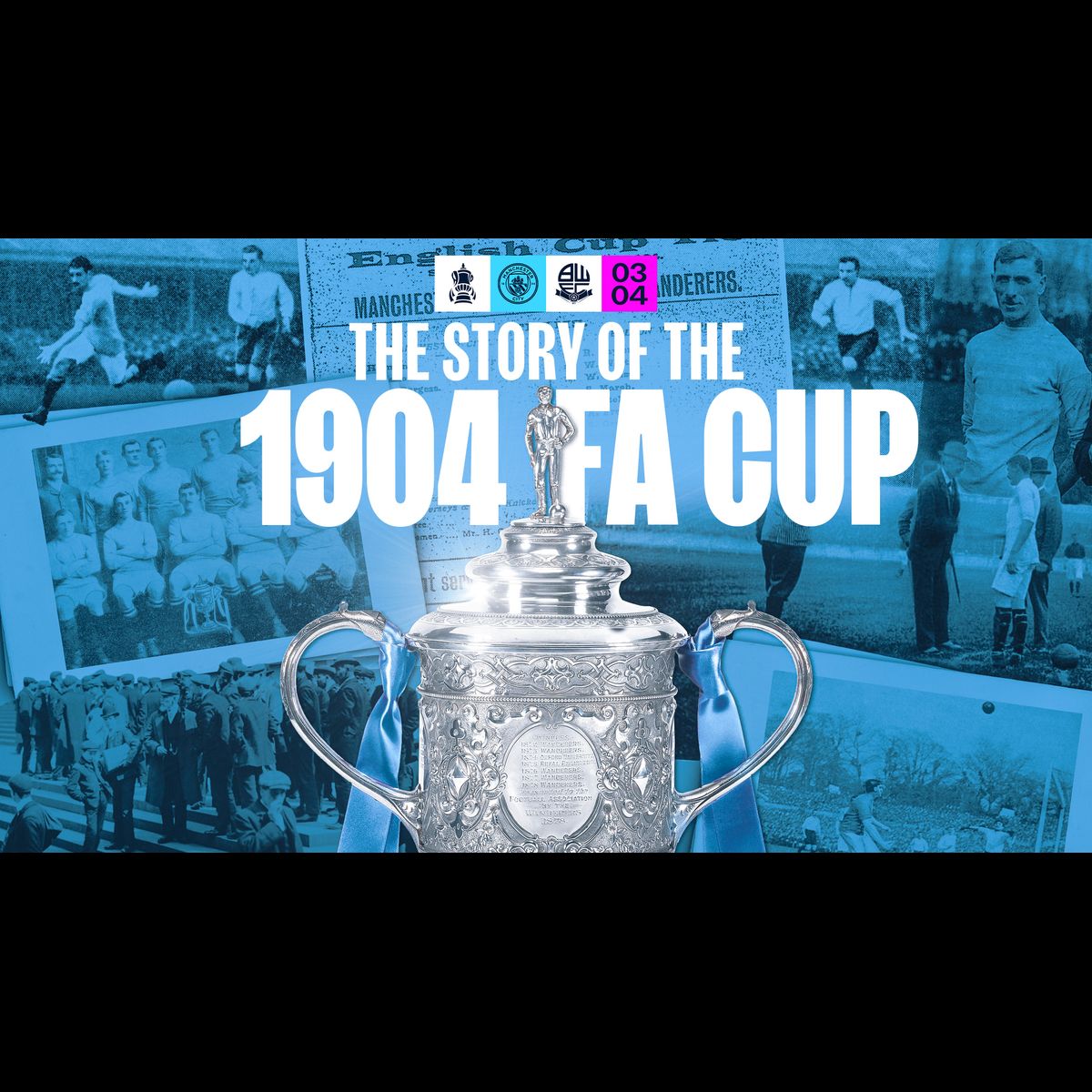 Manchester’s First Trophy 23 April 1904 | Bluemoon - the leading ...