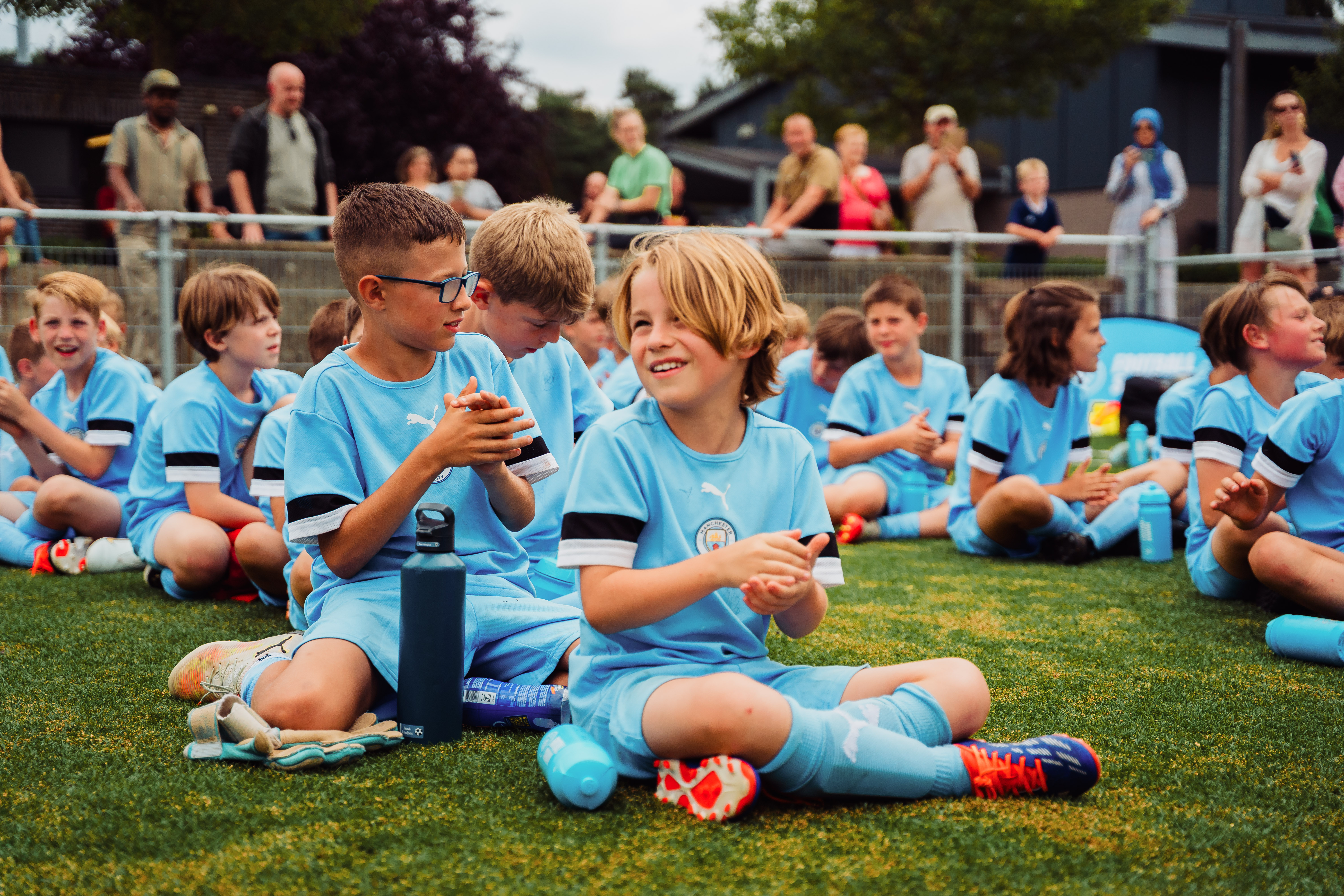 Football camp training