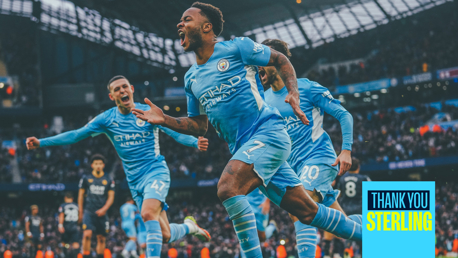 The best images from Raheem Sterling's City career