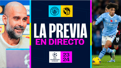 City v Young Boys: rueda de prensa