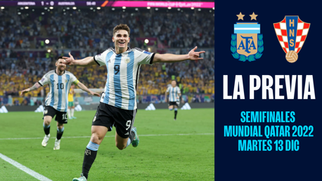 Julián Álvarez y su Argentina, a dos pasos de la gloria