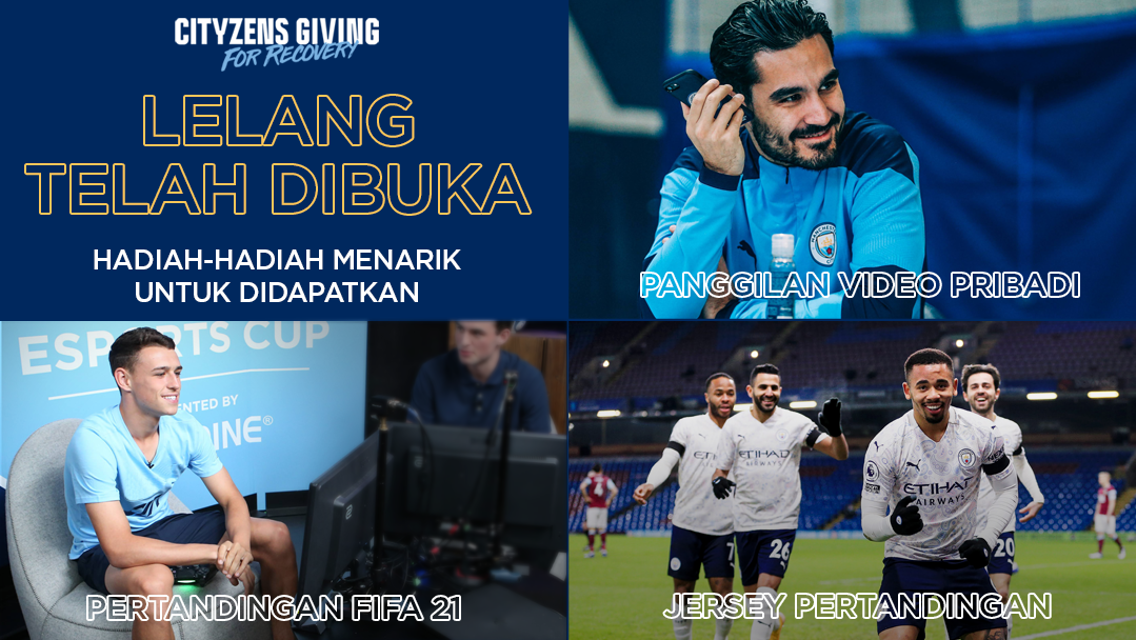 Lelang Cityzens Giving for Recovery Telah Dibuka!