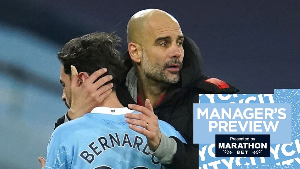 Pep says Bernardo is 'back to his best'