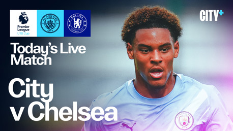 Watch our Under-18 Premier League Cup game against Chelsea live on CITY+ today