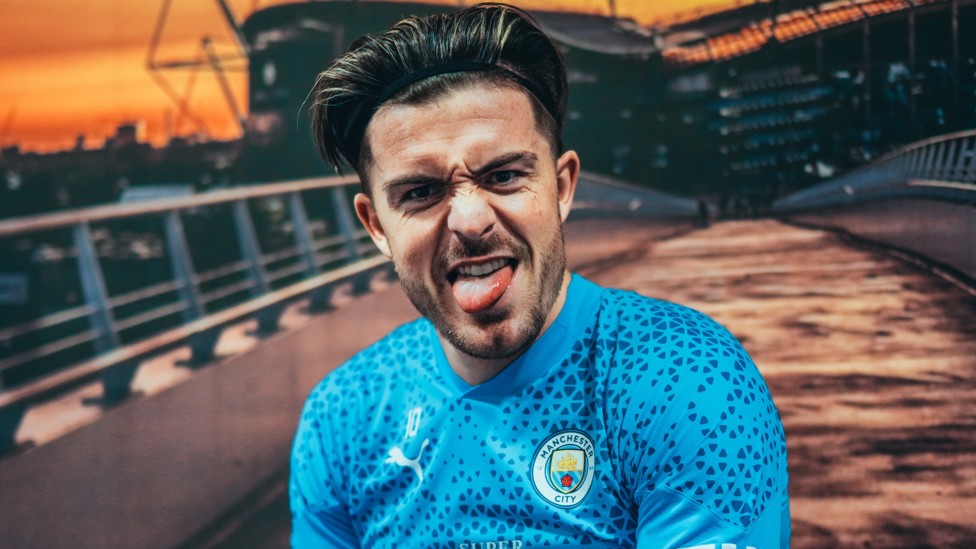 JOYFUL JACK : Our Brummie midfielder in cheeky mood at the CFA