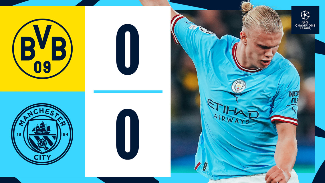 Highlights: Borussia Dortmund 0-0 City 