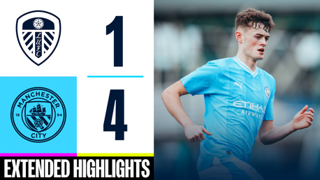 Extended highlights: Leeds Under-18s 1-4 City Under-18s