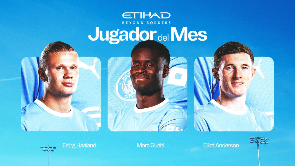 Los nominados para el Etihad Player of the Month de septiembre