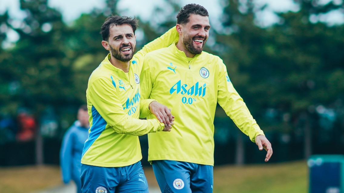 Training: City looking to continue UCL march against the Saints
