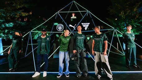 City and PUMA celebrate EA SPORTS FC kit launch in Manchester city centre