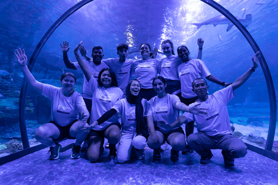 UNDER WATER : Young Leaders learn how the National Aquarium is building a more sustainable future