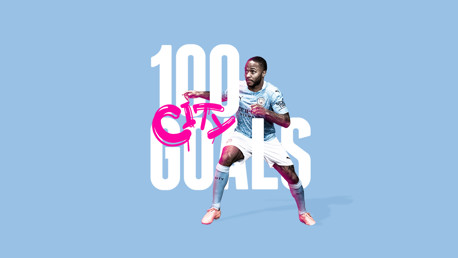 Sterling: 100 goles con el City