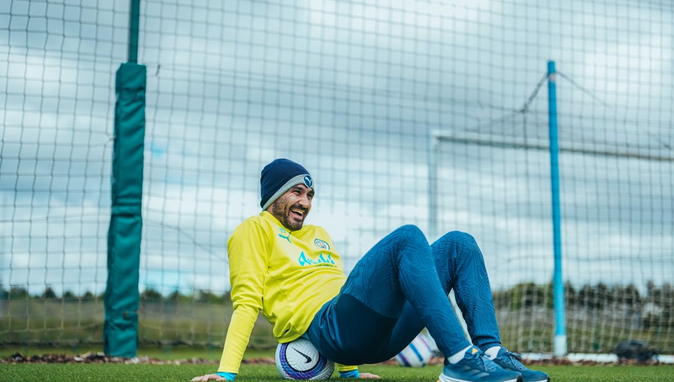 Ilkay takes a break