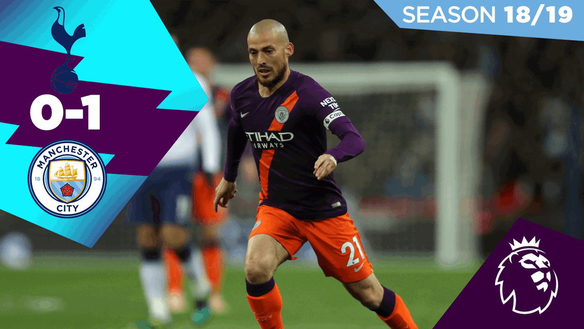 Spurs 0-1 City: Full match replay 2018/19