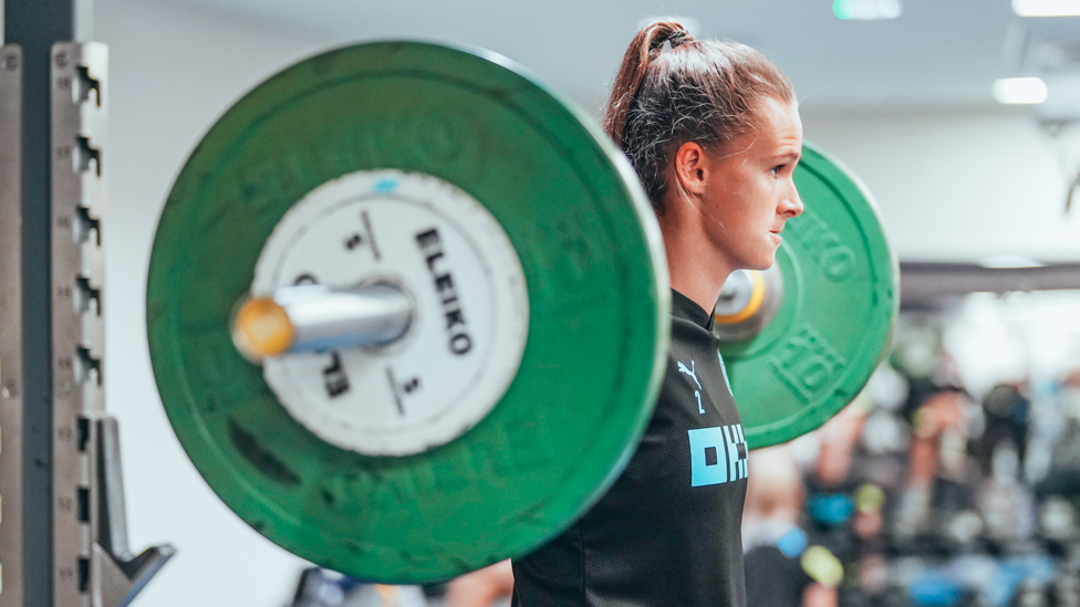 NO BACKING DOWN  : Kerstin Casparij is determination personified.