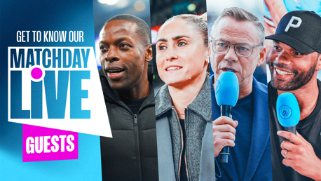 Get to know our regular Matchday Live guests