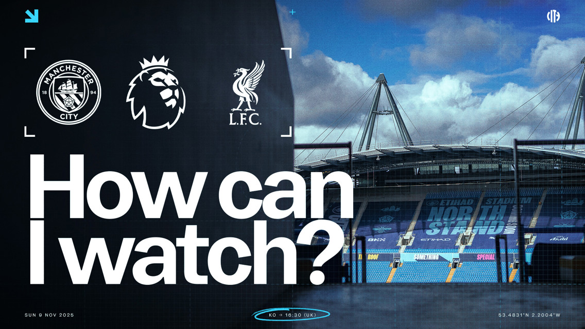 How can I watch City v Liverpool on TV?