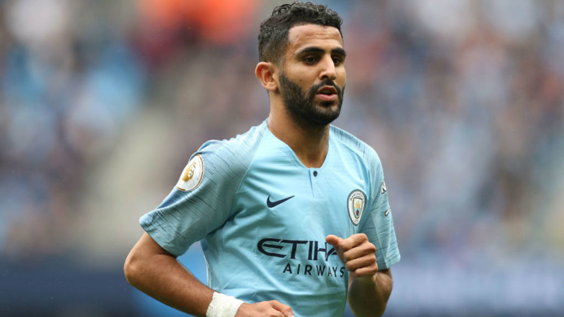 SMOOTH OPERATOR: Pep Guardiola has praised the way Riyad Mahrez has adapted to life at Manchester City