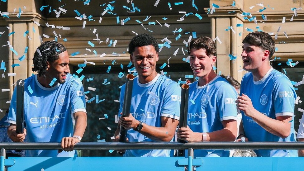 YOUNGSTERS : Our Under-18s get involved