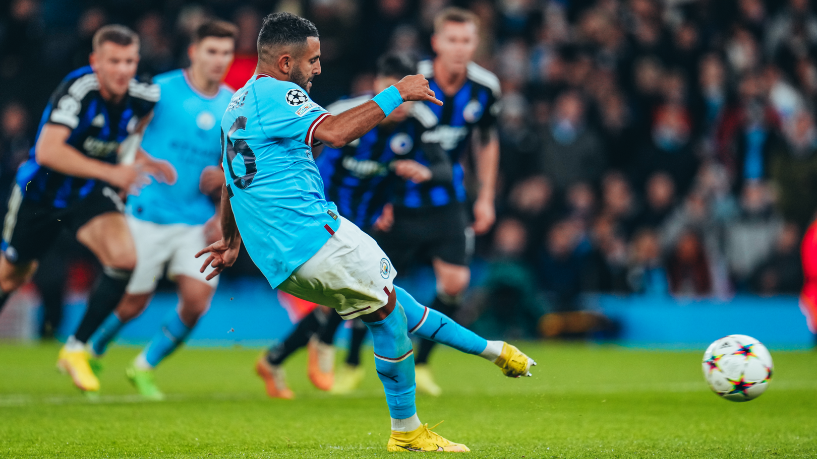 Mahrez: 'It's always nice to score!'