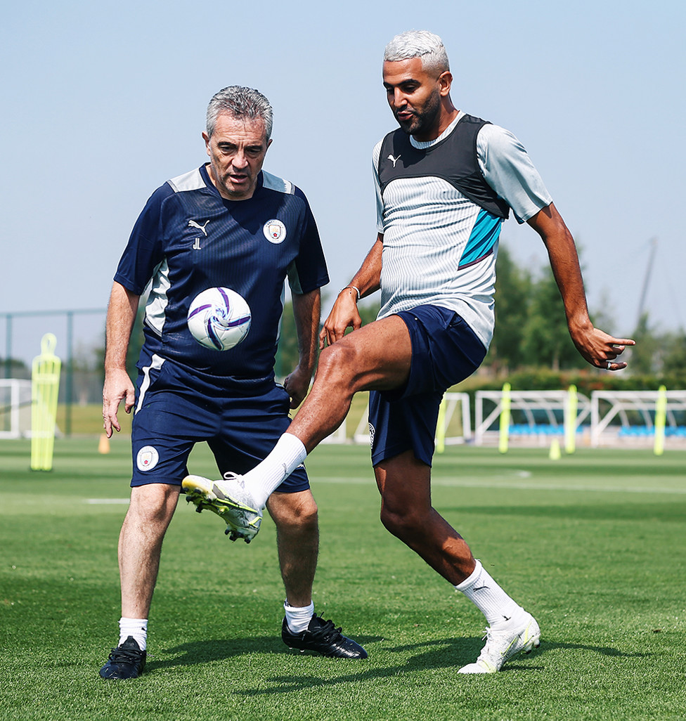 Riyad Mahrez; In total control as ever