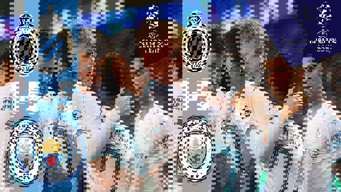 Highlights: Club Brugge 1-5 City