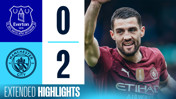 Extended highlights: Everton 0-2 City