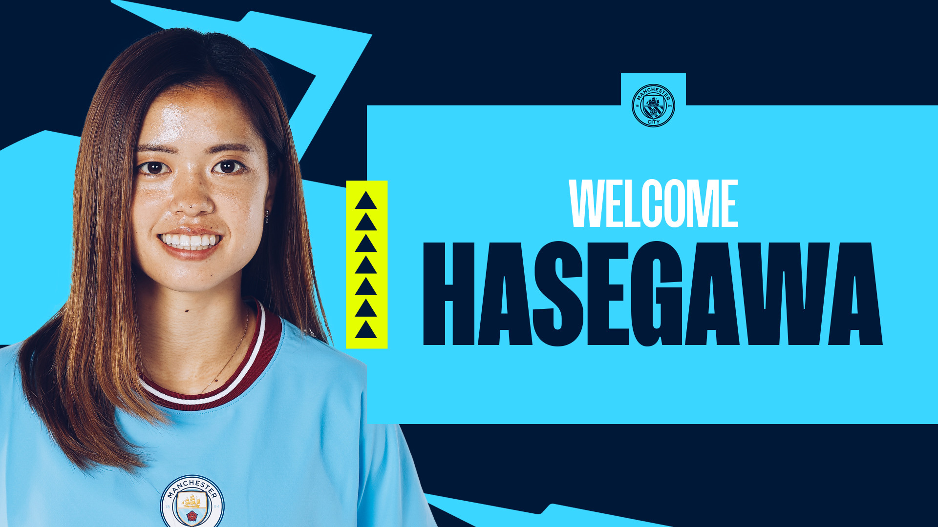 Hasegawa joins City on a three-year deal
