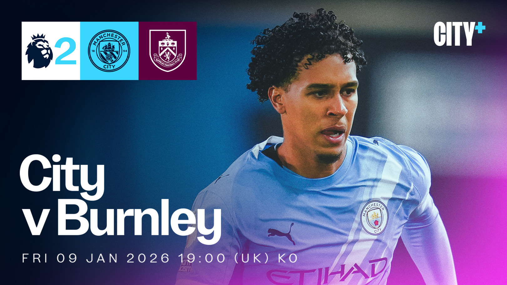 Watch City's Premier League 2 clash with Burnley live on CITY+