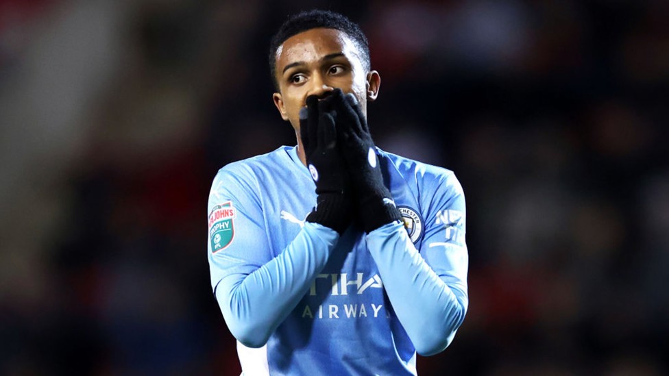 FIRST FOOTING: Kayky made his debut for City's EDS side at Rotherham