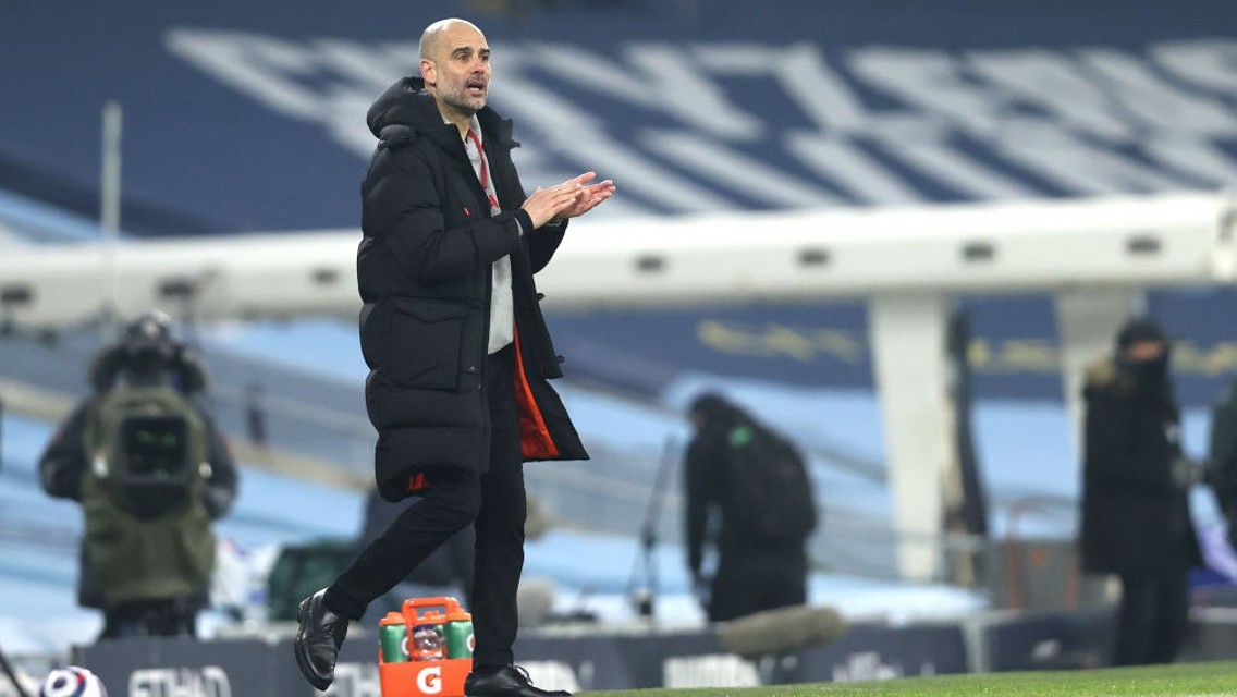 Guardiola nominated for February's PL MOTM award