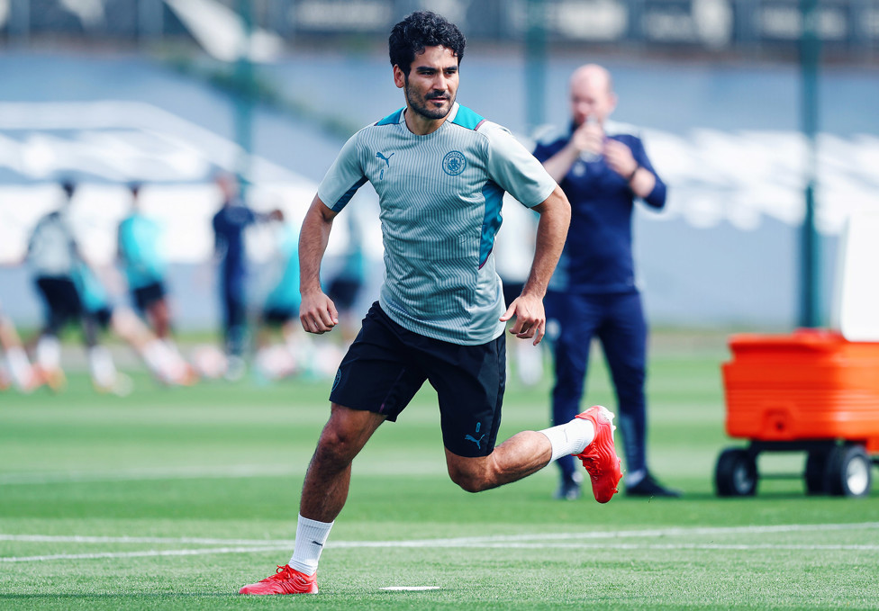 MIDDLE MARCH: Ilkay Gundogan