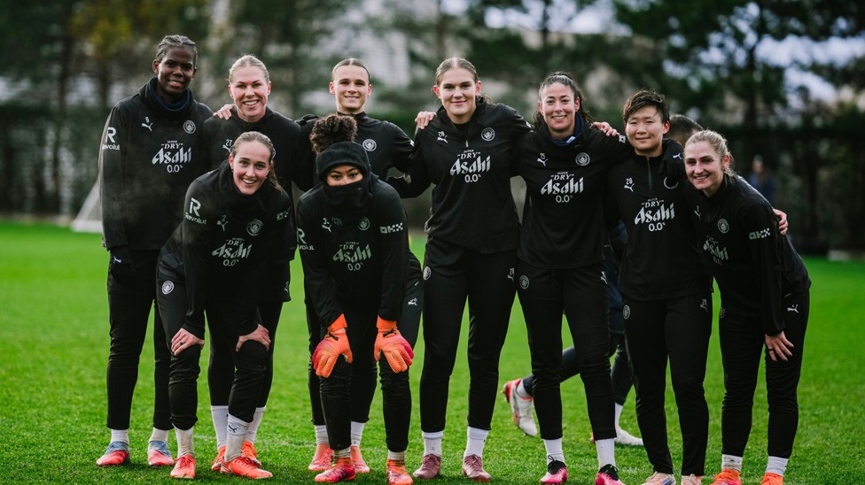 Winning team. Take a bow Bunny Shaw, Rebecca Knaak, Sydney Lohmann, Khiara Keating, Kerstin Casparij, Gracie Prior, Leila Ouahabi, Aoba Fujino and Laura Coombs
