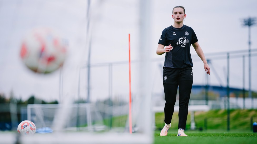 STRIDING ON : Lily Murphy joins in