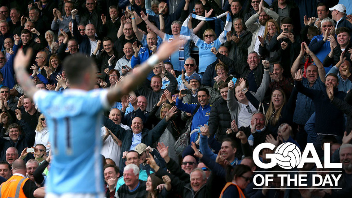 THAT, WAS A GOAL! Kolarov's cracker