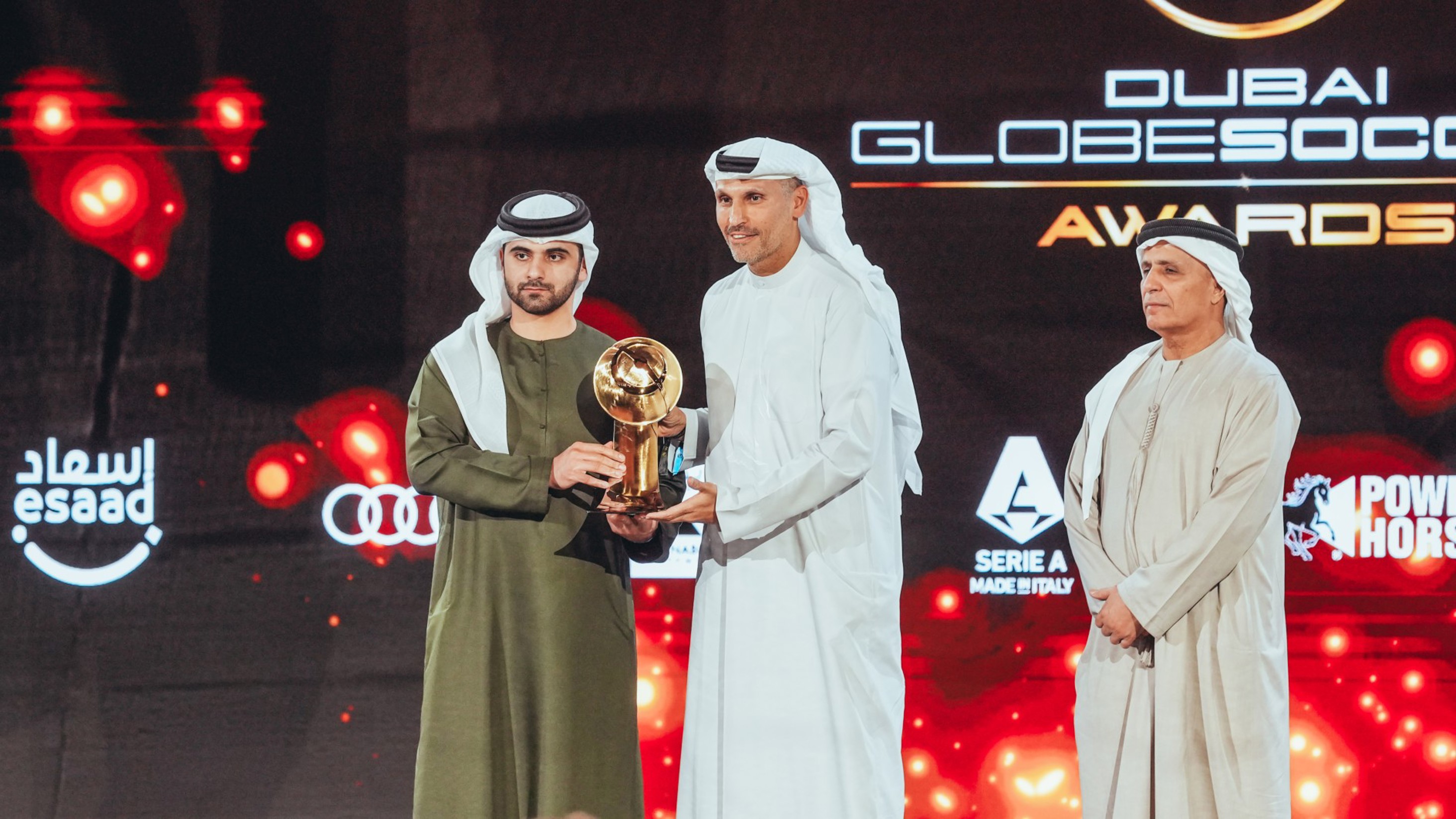 Gallery: City enjoy winning feeling at Dubai Globe Soccer Awards