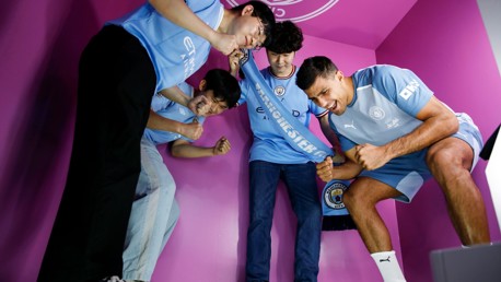 Gallery: Photobooth fun with City stars past and present