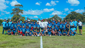 Cityzens Giving and Xylem deliver football and WASH clinic in Houston