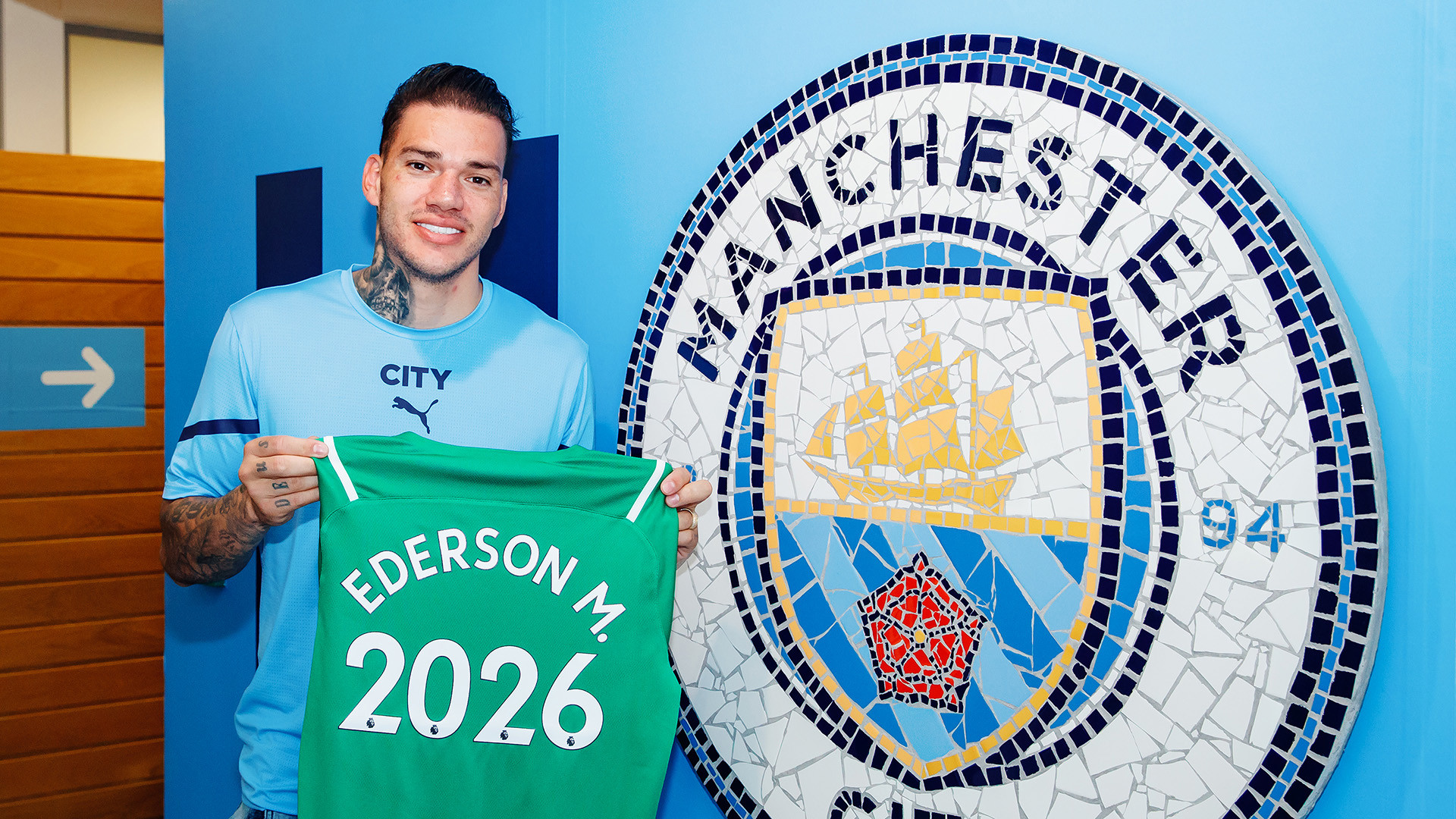 Ederson acepta un nuevo trato                