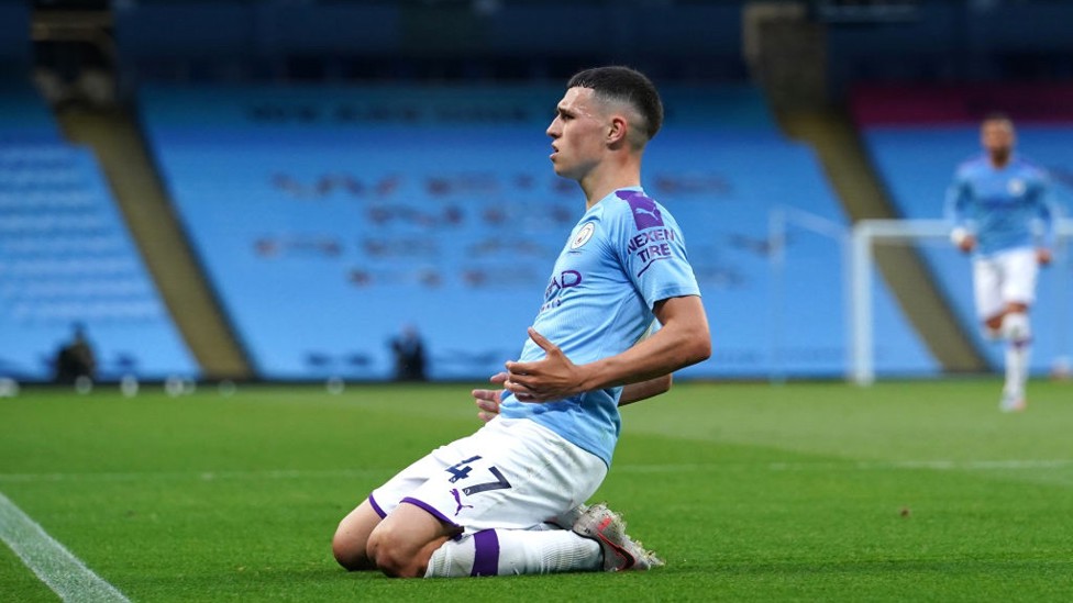FODEN. : Ha marcado cuatro goles en tres partidos desde la reanudación de la Premier League.