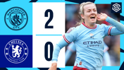 City 2-0 Chelsea: WSL highlights 