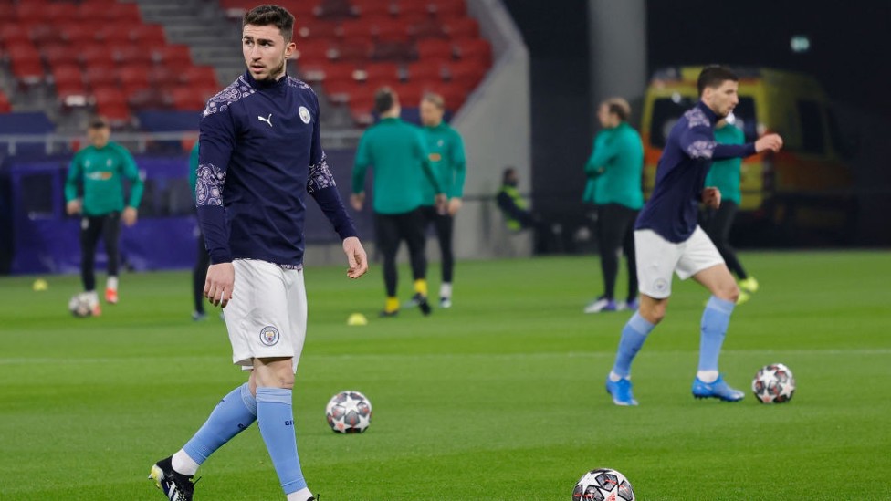 LAPORTING FOR DUTY : Back in the starting XI!