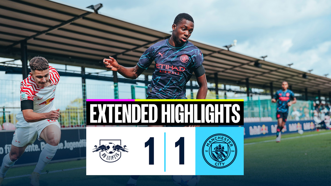 RB Leipzig U19s 1-1 City U19s: Extended highlights