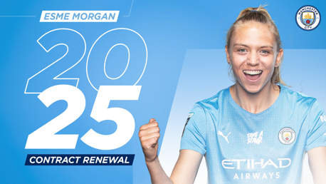 Esme Morgan fecha novo contrato com o City