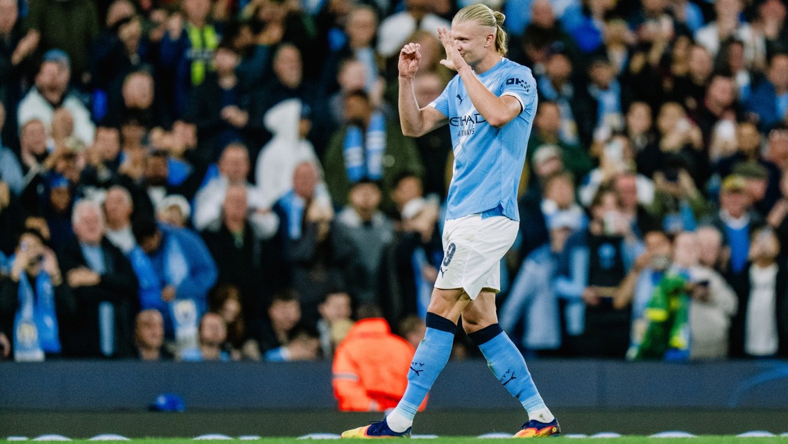 Las increíbles cifras goleadoras de Haaland en Champions