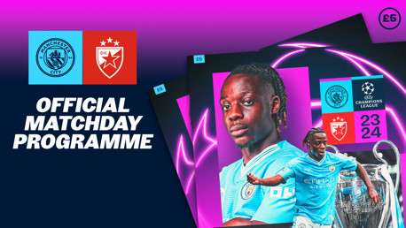 City v Red Star Belgrade: Doku the programme cover star