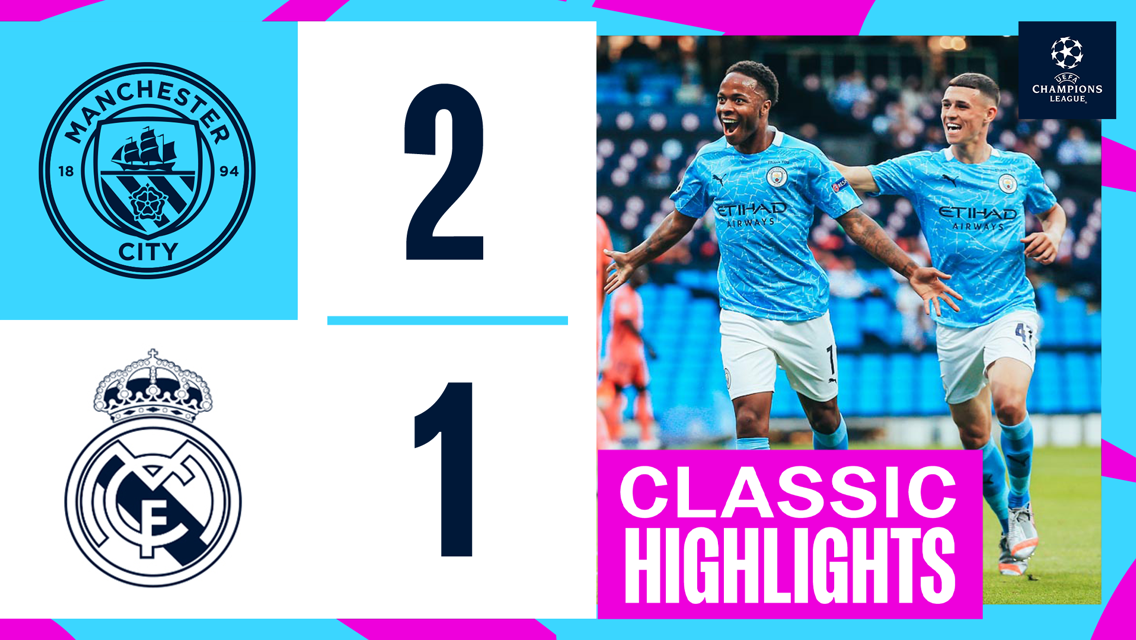 City 2-1 Real Madrid: resumen clásico