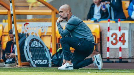 Pep watches on