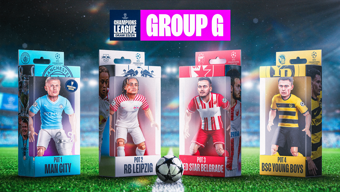 Lawan-lawan City di fase grup Liga Champions