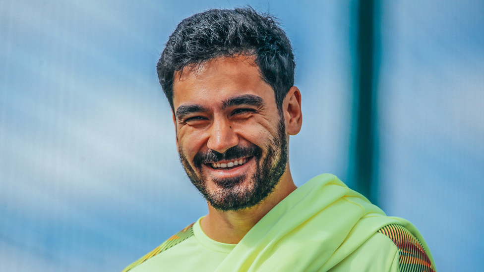 Gündogan, tout simplement heureux ! : Ilkay Gundogan, détendu et prêt pour un nouveau défi ! 